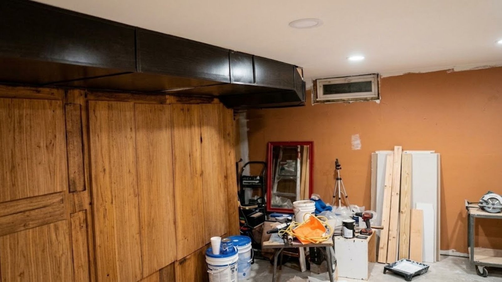 Modern Finished Basement Living Space photo 1